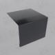 Планка откоса сложная 3D 245х75х3000 мм 0,45 мм RAL 9005