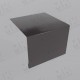Планка откоса сложная 3D 245х75х2000 мм 0,5 мм RAL 8019