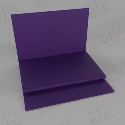 Планка аквилона малая 35х20х2000 мм 0,5 мм Violet Тёмно-фиолетовый