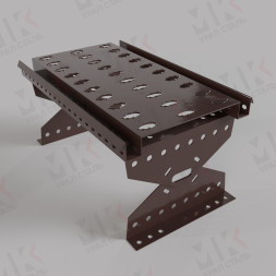 Переходной мостик 3 м RAL 8017 для фальцевой кровли