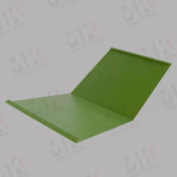Планка ендовы нижняя 298х298х2000 мм 0,45 мм RAL 6005