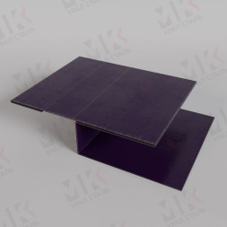 Планка стыковочная для сайдинга универсальная 50х18х2000 мм 0,5 мм Violet Тёмно-фиолетовый