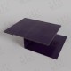 Планка стыковочная для сайдинга универсальная 50х18х2000 мм 0,5 мм Violet Тёмно-фиолетовый