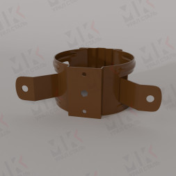 Держатель трубы на дерево FREEZE D 100 мм Dark Brown Тёмно-коричневый