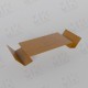 Планка угла внутреннего сложного 225х2000 мм 0,45 мм Print Premium Golden Wood
