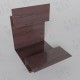 Планка угла внешнего сложного 2000 мм 0,45 мм Print Elite Antique Wood