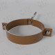 Держатель трубы на кирпич FREEZE D 100 мм Dark Brown Тёмно-коричневый