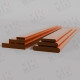 Медная твердая бескислородная прямоугольная шина ШМТВ 3х55 мм 4м