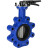 Затвор дисковый поворотный WBV1631E-2W-Fb-H Ду100 Ру16 LUG межфланцевый, корпус - чугун QT450, диск - нержавеющая сталь 304, уплотнение - EPDM, с рукояткой в Алматы
