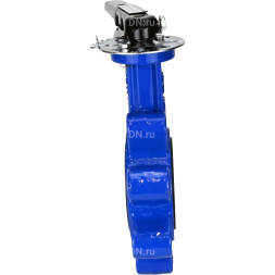 Затвор дисковый поворотный WBV1616E-2W-Fb-H Ду150 Ру16 LUG межфланцевый, корпус - чугун QT450, диск - чугун QT450, уплотнение - EPDM, с рукояткой