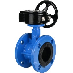 Затвор дисковый поворотный WBV1313E-2W-F-H Ду200 Ру16 фланцевый, корпус - чугун GGG40, диск - чугун GGG40, уплотнение - EPDM, с редуктором RDN RQN4-500Z-T30