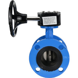 Затвор дисковый поворотный WBV1313E-2W-F-H Ду200 Ру16 фланцевый, корпус - чугун GGG40, диск - чугун GGG40, уплотнение - EPDM, с редуктором RDN RQN4-500Z-T30