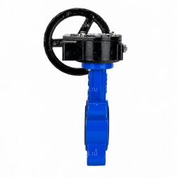 Затвор дисковый поворотный WBV1631N-2W-Fb-H Ду65 Ру16 LUG межфланцевый, корпус - чугун QT450, диск - нержавеющая сталь AISI 304, уплотнение - NBR, с редуктором RDN RQN1-150Z-T24