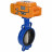 Затвор дисковый поворотный WBV1413E-2W-Fb-H Ду200 Ру16, корпус - чугун GGG50, диск - чугун GGG40, уплотнение - EPDM, с электроприводом QT-N-030EM-B1-220VAC-У1 DAR 220В (0-10В) в Алматы