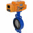 Затвор дисковый поворотный WBV1413E-2W-Fb-H Ду200 Ру16, корпус - чугун GGG50, диск - чугун GGG40, уплотнение - EPDM, с электроприводом QT-N-030EM-B1-220VAC-У1 DAR 220В (0-10В) в Алматы