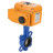 Затвор дисковый поворотный WBV1432N-2W-Fb-H Ду300 Ру16, корпус - чугун GGG50, диск - нержавеющая сталь 316L, уплотнение - NBR, с электроприводом QT-N-060EM-1-24VAC-У1 в Алматы