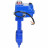 Затвор дисковый поворотный WBV1432N-2W-Fb-H Ду40 Ру16, корпус - чугун GGG50, диск - нержавеющая сталь 316L, уплотнение - NBR, с электроприводом blue QT-N-003EM-1-220VAC-У1 в Алматы