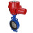 Затвор дисковый поворотный WBV1432N-2W-Fb-H Ду300 Ру16, корпус - чугун GGG50, диск - нержавеющая сталь 316L, уплотнение - NBR, с электроприводом QT-EX-060M-O2-380VAC-У1 в Алматы
