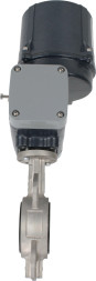 Затвор дисковый поворотный WBV3131E-2W-Fb-H Ду65 Ру16 межфланцевый, корпус - нержавеющая сталь 304, диск - нержавеющая сталь 304, уплотнение - EPDM, с электроприводом четвертьоборотным QTSA-N-005EM-O0-220VAC с пружинным возвратом