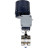 Затвор дисковый поворотный WBV3131S-2W-T-H Ду80 Ру10 резьбовой, корпус - пищевая нерж. сталь AISI 304, диск - нерж. сталь AISI 304, уплотнение - Silicon, с электроприводом четвертьоборотным QTSA-N-003EM-O0-220VAC с пружинным возвратом в Алматы