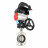 Затвор дисковый поворотный WBV3232V-2W-Fb-H Ду200 Ру16, нерж.сталь 316L, нерж.сталь 316L, Viton, с пневмоприводом PA-DA-130, с ручным дублером MON3-700-T38-ISO и с электропневматическим поворотным позиционером YT-1000RSN без обратной связи в Алматы