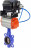 Затвор дисковый поворотный WBV1132N-2W-Fb-H Ду300 Ру16, корпус - чугун GG25, диск - нержавеющая сталь 316L, уплотнение - NBR, с пневмоприводом PA-SA-210 и с электропневматическим поворотным позиционером YT-1000RSN без обратной связи в Алматы
