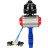 Затвор дисковый поворотный WBV1616N-2W-Fb-H Ду100 Ру16 LUG корпус - чугун QT450, диск - чугун QT450, уплотнение - NBR, с пневмоприводом PA-DA-083, пневмораспределителем 4V320-08 AC220V и БКВ APL-510N EX в Алматы