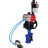 Затвор дисковый поворотный WBV1631N-2W-Fb-H Ду125 Ру16 LUG корпус - чугун QT450, диск - нержавеющая сталь 304, уплотнение - NBR, с пневмоприводом PA-DA-105, пневмораспределителем 4V320-10 AC220V, редуктором MON3-700-T38-ISO и БПВ AFC2000 в Алматы