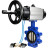 Затвор дисковый поворотный WBV1616E-2W-Fb-H Ду125 Ру16 LUG корпус - чугун QT450, диск - чугун QT450, уплотнение - EPDM, с пневмоприводом PA-DA-105-1 и пневмораспределителем 4V320-08 AC220V в Алматы