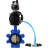 Затвор дисковый поворотный WBV1616N-2W-Fb-H Ду125 Ру16 LUG корпус - чугун QT450, диск - чугун QT450, уплотнение - NBR, с пневмоприводом PA-DA-105-1, пневмораспределителем 4V320-08 AC220V, БКВ APL-210N и БПВ AFC2000 в Алматы