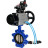 Затвор дисковый поворотный WBV1616N-2W-Fb-H Ду125 Ру16 LUG корпус - чугун QT450, диск - чугун QT450, уплотнение - NBR, с пневмоприводом PA-DA-105-1, пневмораспределителем 4V320-08 AC220V, БКВ APL-210N и БПВ AFC2000 в Алматы