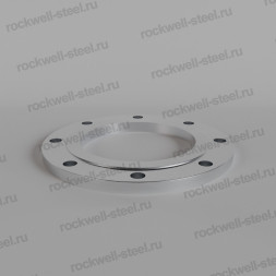 Фланец 1-150-1-10Х17Н13М2Т ГОСТ 12820-80 Ду 150 Ру 1 нержавеющий плоский приварной