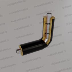 Отвод Ст 09Г2С (ГОСТ 10704-91/10705-80) 89 мм - ППУ ПЭ