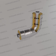 Отвод Ст 09Г2С (ГОСТ 10704-91/10705-80) 630 мм - ППУ ОЦ - У