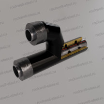 Тройник параллельный, 108х4 - 76x3,5 Ст 10 — Ст 20 (ГОСТ 10704-91/10705-80) - ППУ ПЭ - МЗИ