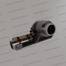 Тройниковое ответвление, 219х6 - 57x3,5 Ст 10 — Ст 20 (ГОСТ 10704-91/10705-80) - ППУ ПЭ - ЗМКВ