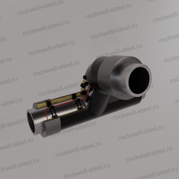 Тройниковое ответвление, 530х10 - 426x9 Ст 09Г2С (ГОСТ 10704-91/10705-80) - ППУ ПЭ - ЗМКВ