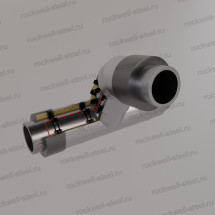 Тройниковое ответвление, 89х4 - 57x3,5 Ст 09Г2С (ГОСТ 8732-78) - ППУ ОЦ - ЗМКВ