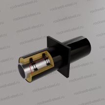 Неподвижная опора (вар. Б), Ст 20 (ГОСТ 20295-85) 530х9х900х32 мм — 1*