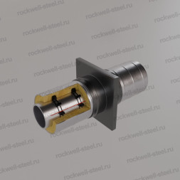 Укороченная Неподвижная опора, Ст 20 (ГОСТ 8732-78) 108 мм - ППУ ОЦ - У