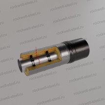 Концевой элемент, Ст 10 — Ст 20 (ГОСТ 10704-91/10705-80) 630 мм - ППУ ОЦ - ЗМКВ