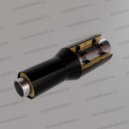 Переход, 1020х14 - 630x12 Ст 20 (ГОСТ 20295-85) - ППУ ПЭ
