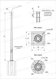 Опора НФК-8-02-ц