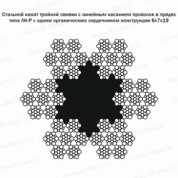 Канат стальной 11,5 мм ГОСТ 3089-80