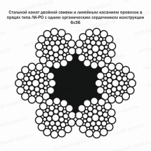 Канат стальной 16.5 мм ГОСТ 7668-80