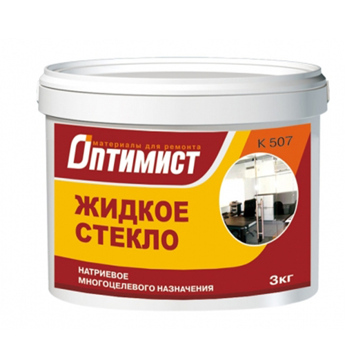 Стекло жидкое натриевое 3кг. K 507/100