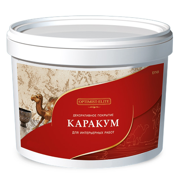 Декоративное покрытие Каракум для внутренних работ 7кг. D 745