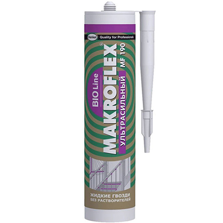Монтажный клей Makroflex BioLine MF190 Ультрасильный 400г. 1744686