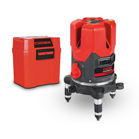 Нивелир лазерный Crown CT44024 BMC (проекция 5 линий)