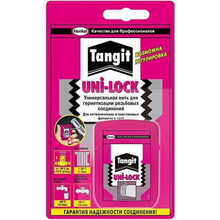 Нить для герметизации резьбовых соединений Tangit Uni-Lock 20м. 793039/3002702